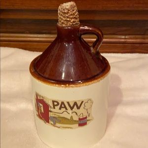 Vintage whiskey jug